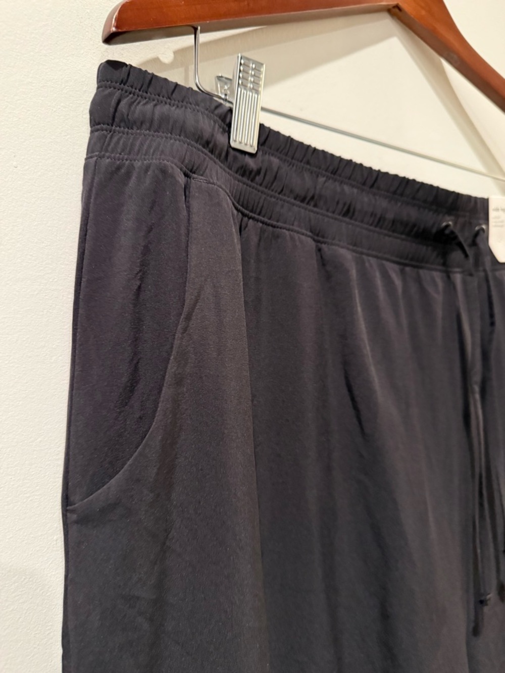 STYLUS Women's Black Relaxed Elastic-Waist Jogger Pants Size XXL - Picture 3 of 5